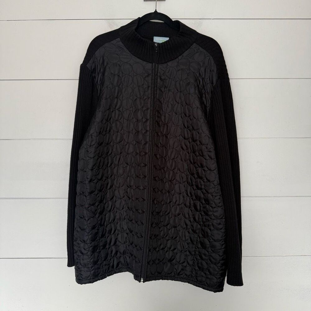 Liz & Me Sport Women’s 2X Black Longsleeve Jacket